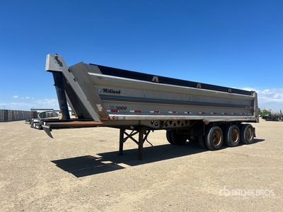 2006 Midland XL3000 Tri/A End Dump Trailer