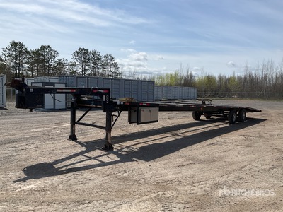 2008 MO Trailer Corp RE51 44 ft T/A Gooseneck Wedge Oplegger