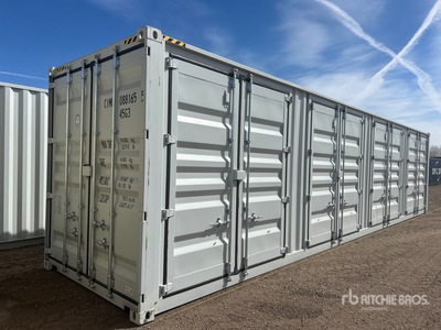 2025 40 ft High Cube Multi-Door Storage Container