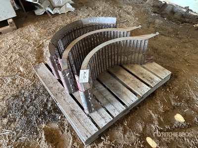 Quantity of (3) Case IH Combine Concave - Fits Case IH 2388