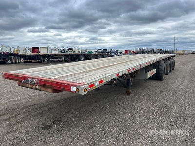 2008 Lode King 48 ft Quad/A مقطورة مسطحة