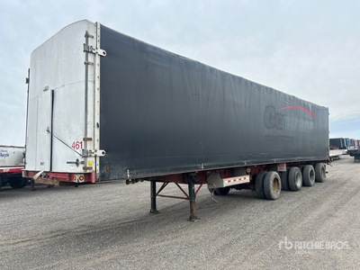 2007 Lode King 48 ft Quad/A Curtain Side Trailer