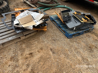 Quantity of 2 pallets Case Equipment parts.