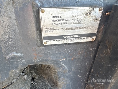 2022 Yanmar VIO55 Mini Excavator