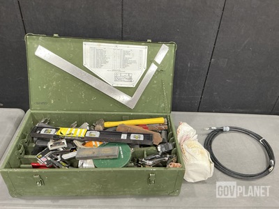 (1) Gear, (1) Carpenters Tool Kit, (9) Cable Assemblies & Assorted Items