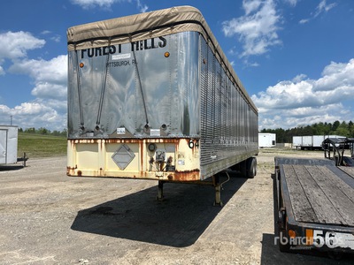 1990 Fruehauf Flatbed Trailer