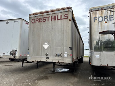 2000 Trailmobile 53 ft x 102 in T/A Open-Top Manual roll over tarp مقطورة نقل بعجلات