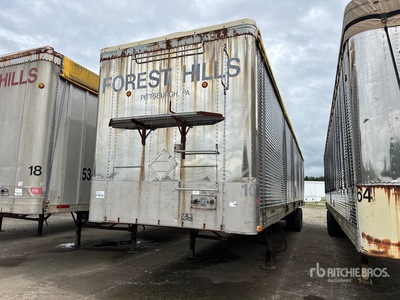 1998 Trailmobile 48 ft x 102 in T/A Open-Top مقطورة نقل بعجلات
