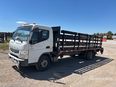2014 Mitsubishi Fuso FEC92S 4x2 COE Flatbed Truck