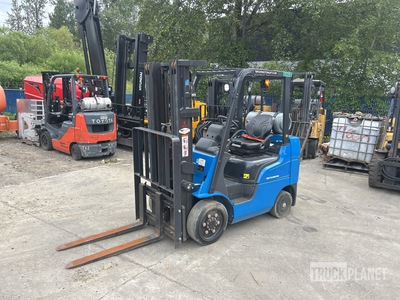 Mitsubishi FGC25N4 FL 4750 lb Cushion Tire Forklift