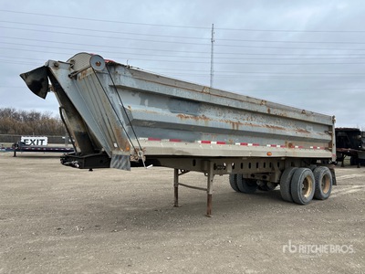 2006 Arnes 25 ft T/A End Dump Trailer