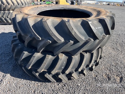 Quantity of (2) Mixed 520/85R42 Tyres (Unused)