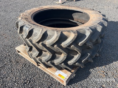 Quantity of (2) Alliance 320/85Rx36 Tyres (Unused)