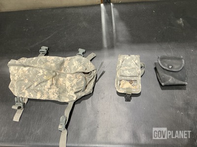 (24) Waist Packs, (9) Electronic Communications Cases & Assorted Items