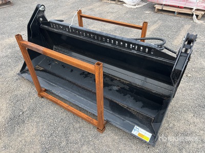 2025 GIYI GY-KH72 1800 mm Multi-Purpose Skid Steer Bucket (Unused)