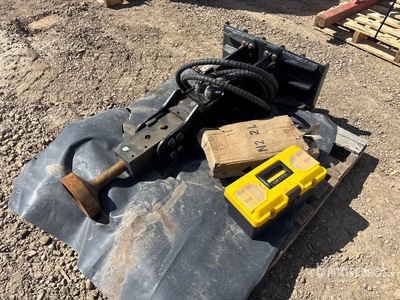 Mini Skid Steer Post Driver