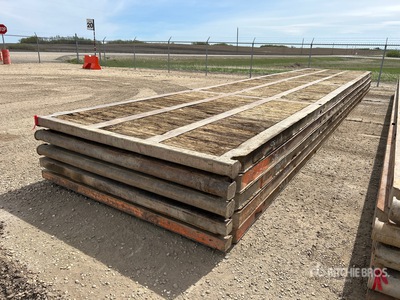 Quantity of (5) 8 Ft X 40 Ft Rig Tappeti per stabilizzatori
