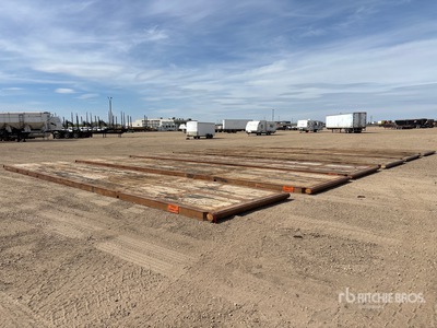 Quantity of (6) 8 Ft X 40 Ft Rig Tappeti per stabilizzatori
