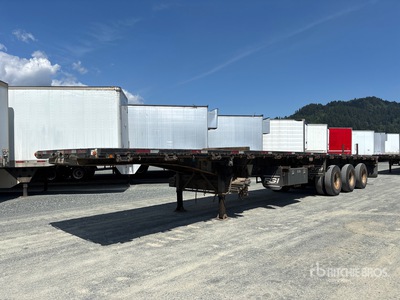 2008 Lode King 48 ft Tri/A Flatbed Trailer