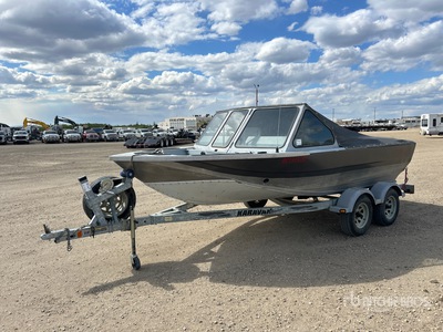 2009 Harbour Craft 1775 Extreme 17 ft Jet Boat w/ Karavan Classic Trailer