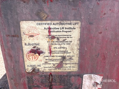 Quantity of (3) Rotary 50000 lb Extended Length Bus 48ft Vehicle Lift