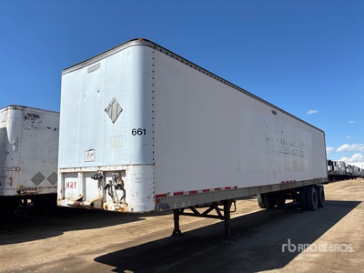 1984 Fruehauf 48 ft x 102 in T/A Van Trailer