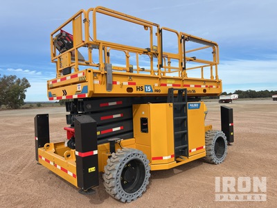 2024 Haulotte HS15E PRO 4x4 Electric Ascenseur à ciseaux