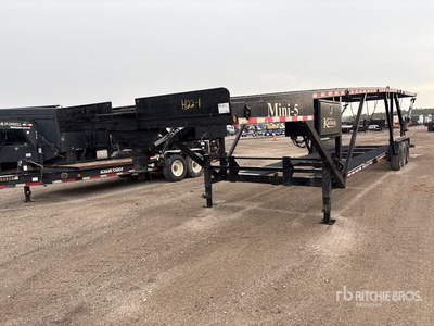 2017 Kaufman Tri/A 5 Car Open Car Carrier Trailer