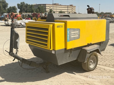 2019 Atlas Copco XAHS186 Mobile Air Compressor