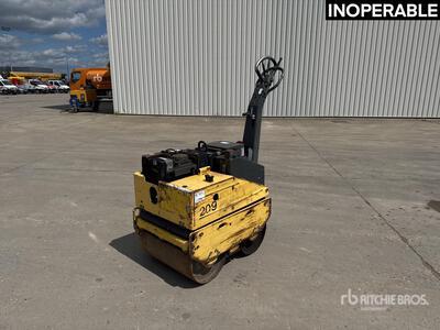 2000 Bomag BW65H Rouleau Double Billes Double Drum Roller (Inoperable)