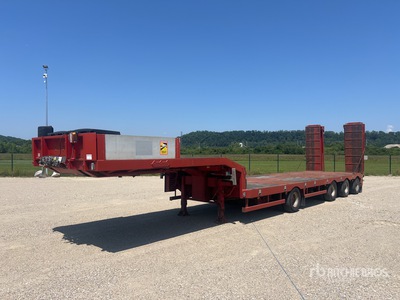 2006 Nooteboom MCO7304 69.80 t Quad/A Semi-Remorque Porte-Engin 4 Essieux Lowboy Trailer