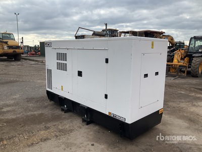 2024 JCB G115QS 105 kVA Skid-Mounted Generator Set