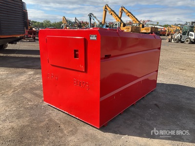 2011 Western 27EB 2700 L Skid Mounted Steel Diesel Fuel Tank