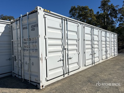 2026 40 ft High Cube Multi-Door Storage Container