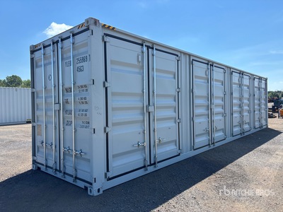 2026 40 ft High Cube Multi-Door Contenedor de almacenamiento