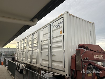 2026 40 ft High Cube Multi-Door Storage Container