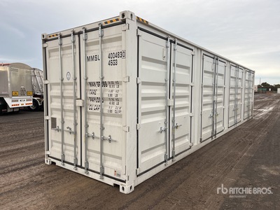 2026 40 ft High Cube Multi-Door Contenedor de almacenamiento (Unused)