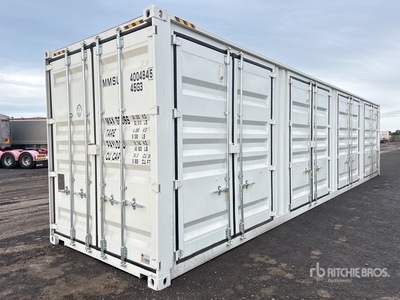 2025 40 ft High Cube Multi-Door Lagercontainer