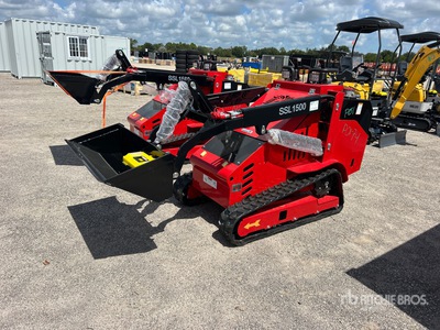 2026 SSL1500-RED Mini Diesel Compact Track Loader (Unused)