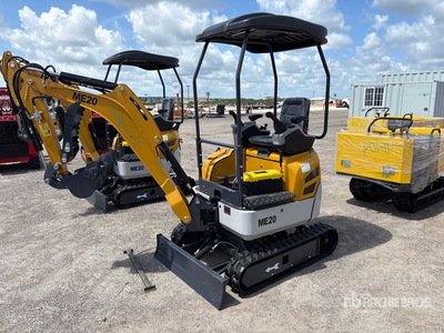 2026 ME20-YELLOW Diesel Minigraafmachine (Unused)