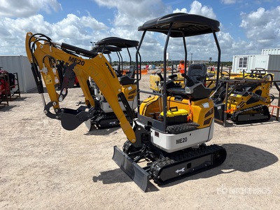 2026 ME20-YELLOW Diesel Minigraafmachine (Unused)