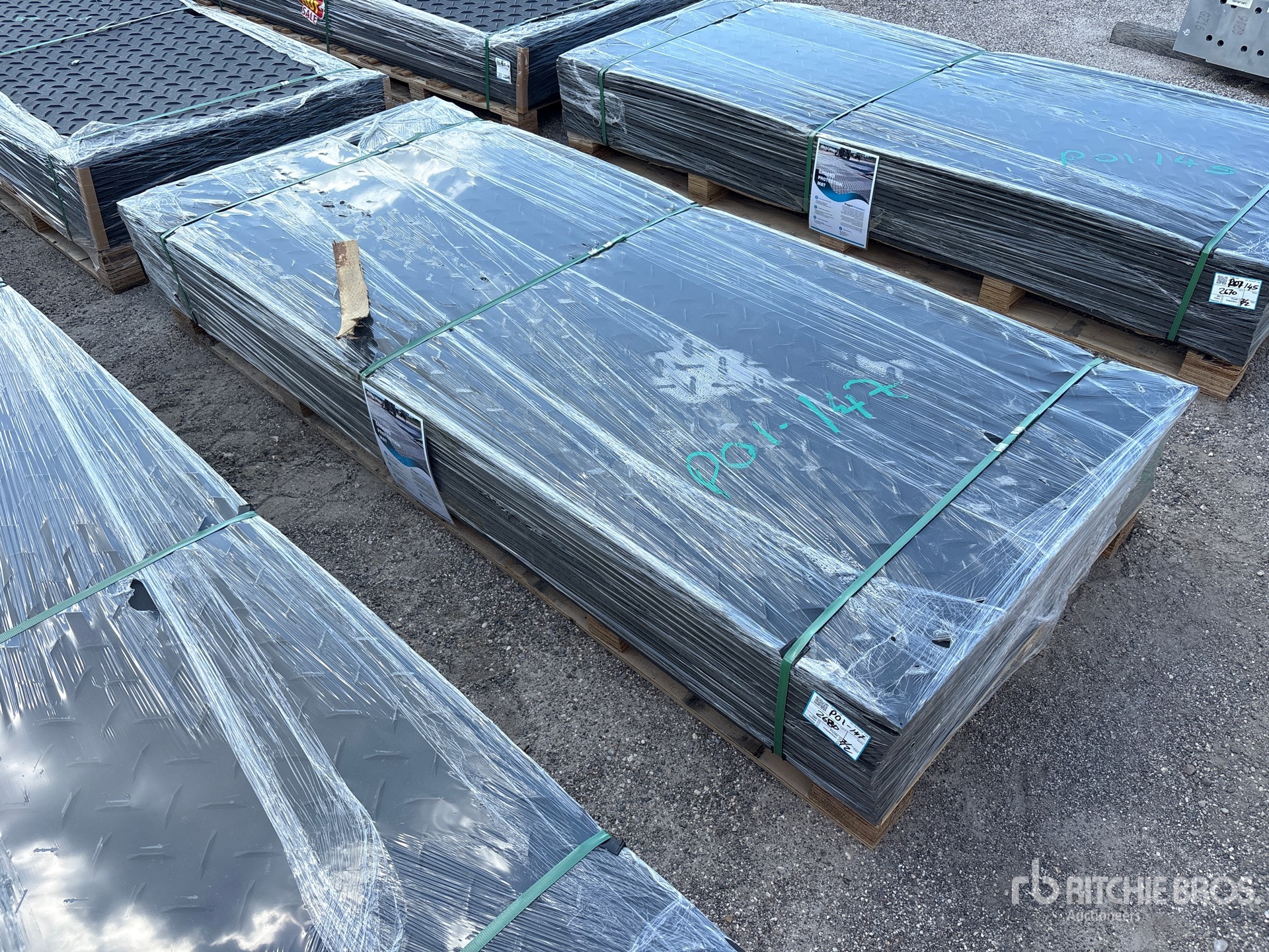2026 FPM Quantity of (15) 41 in x 94 in Ground Protection Mats (Unused)
