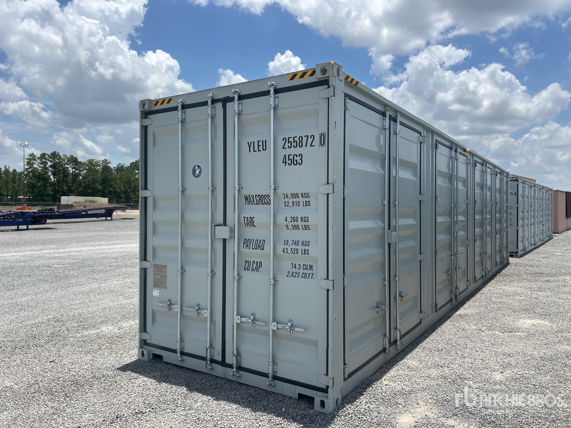 2026 40 ft High Cube Multi-Door Storage Container
