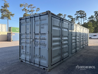 2026 40 ft High Cube Multi-Door Storage Container