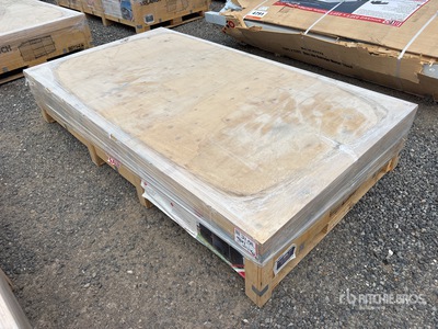 2026 SDLGM1220F 12 ft x 20 ft Galvanized Metal Livestock Shelter (Unused)