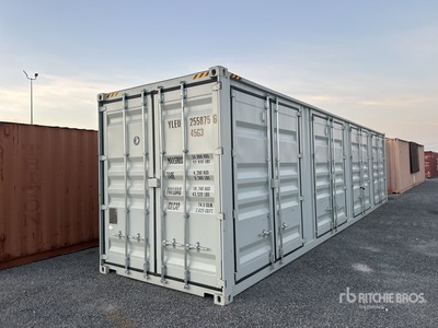 2026 40 ft High Cube Multi-Door Contenedor de almacenamiento