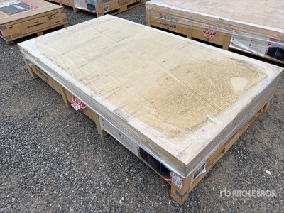 2026 SDLGM1220F 12 ft x 20 ft Galvanized Metal Livestock Shelter (Unused)