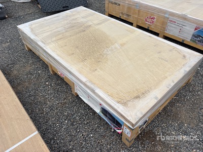2026 SDLGM1220F 12 ft x 20 ft Galvanized Metal Livestock Shelter (Unused)