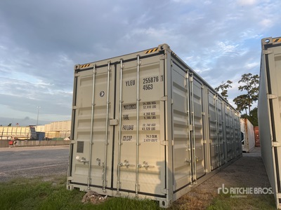 2026 40 ft High Cube Multi-Door Storage Container