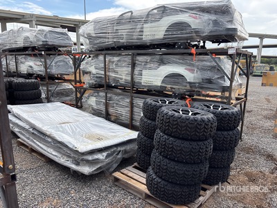 2026 Quantity of (3) HQ100 Electric Golf Cart (Unused)
